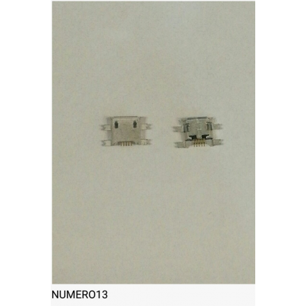 Num12 Conector carga USB universal 