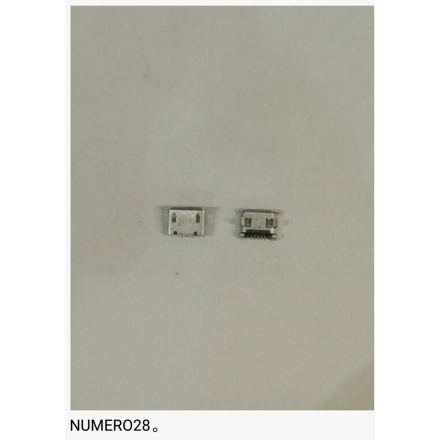 Num28 Conector carga USB universal 