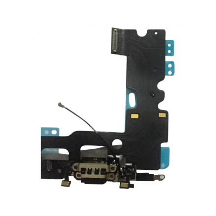 Flex con conector de Carga, Datos, Antena y Microfono para iPhone 7