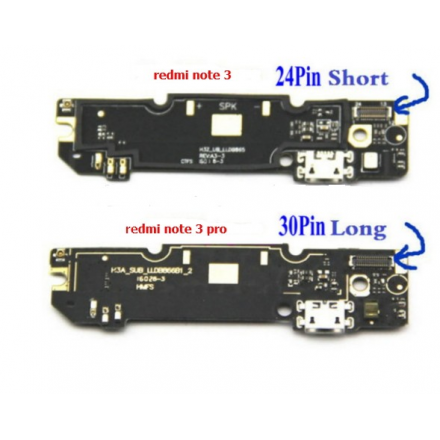 Cargador micro usb cargador de puerto dock pcb junta flex cable para xiaomi hongmi redmi note 3 pro