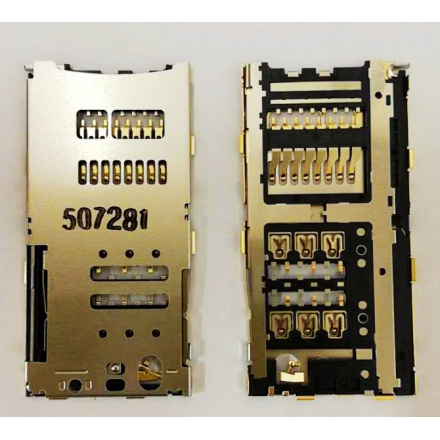 n105 lector sim+micro sd para Alcatel Fire E 6015X