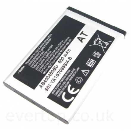 N270 Bateria Original Samsung GT-E2550 E590 E790 S720i..800 mAh AB403450BU / BA 